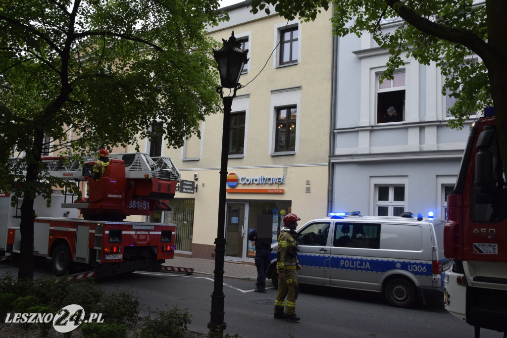 Akcja przy al. Krasińskiego