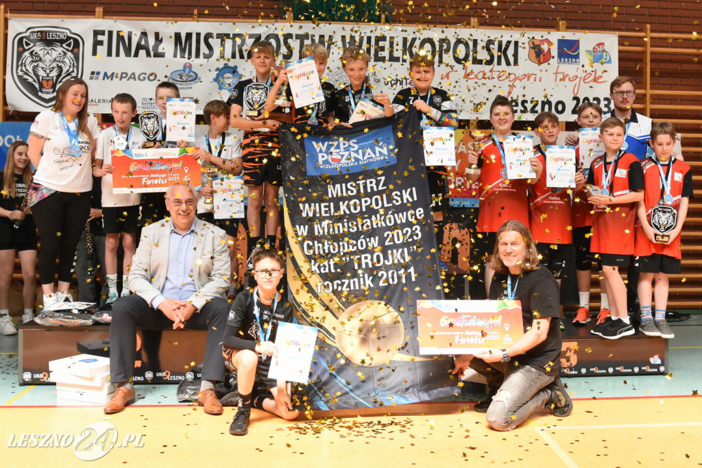 Złoto chłopców z UKS 9 Leszno
