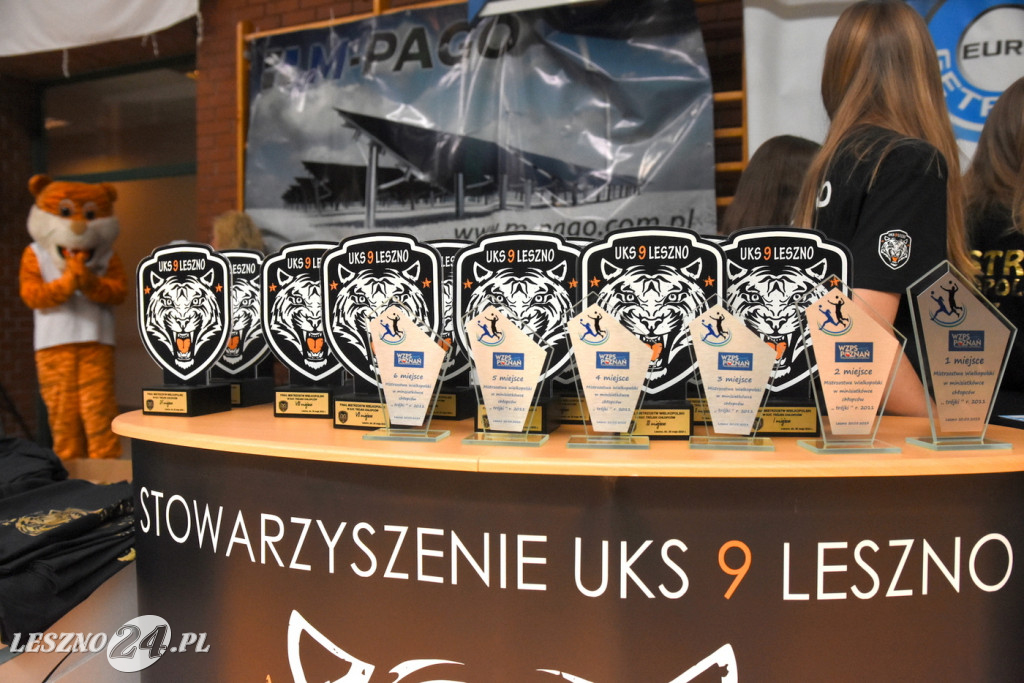 Złoto chłopców z UKS 9 Leszno
