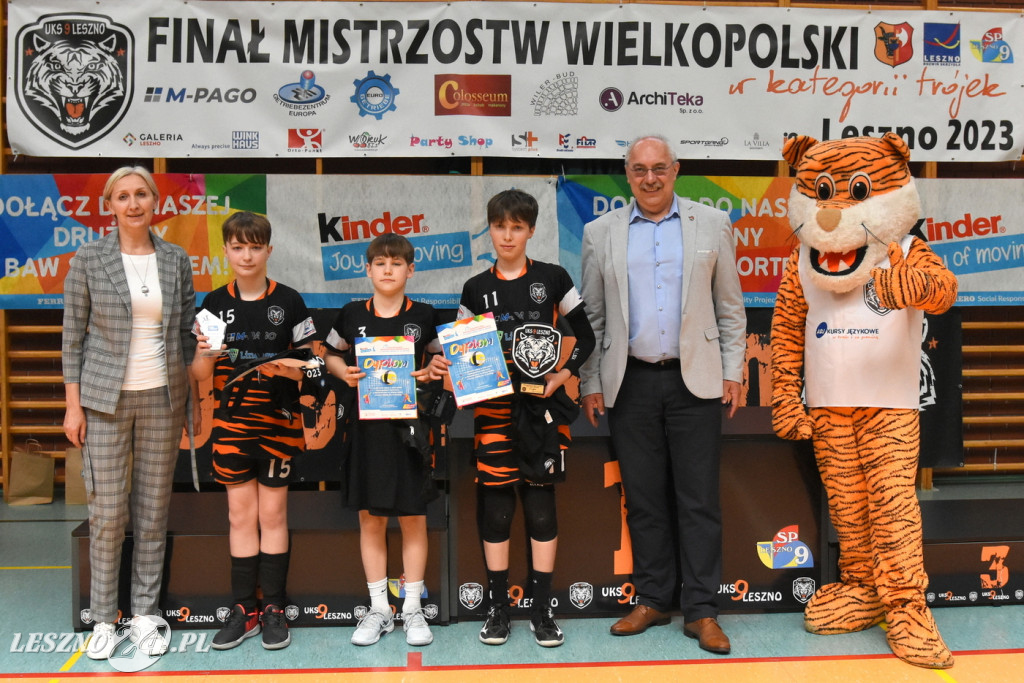 Złoto chłopców z UKS 9 Leszno