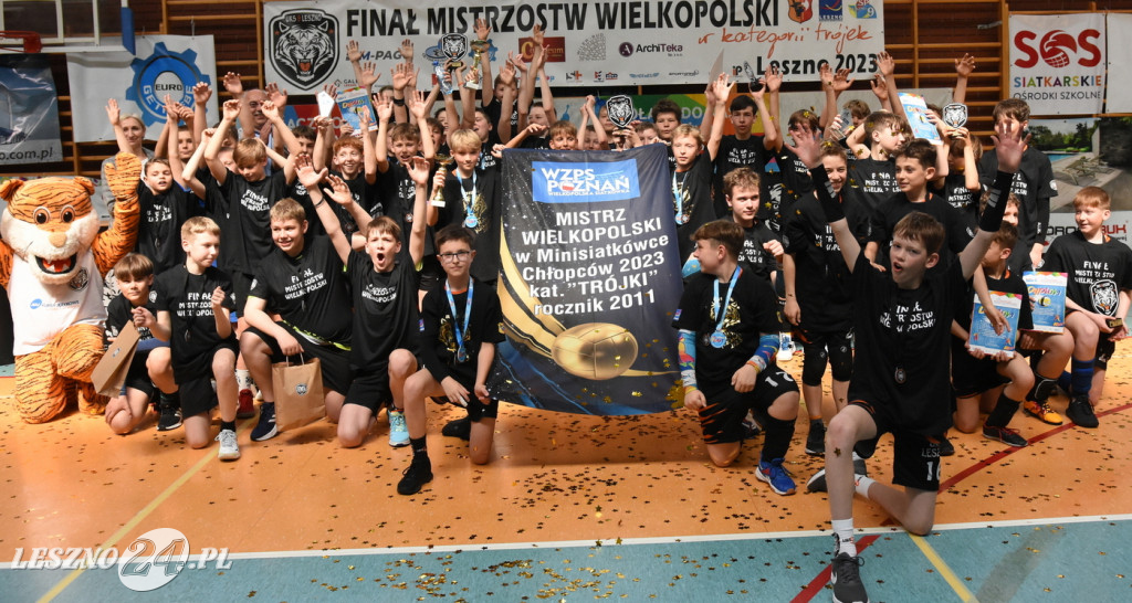 Złoto chłopców z UKS 9 Leszno
