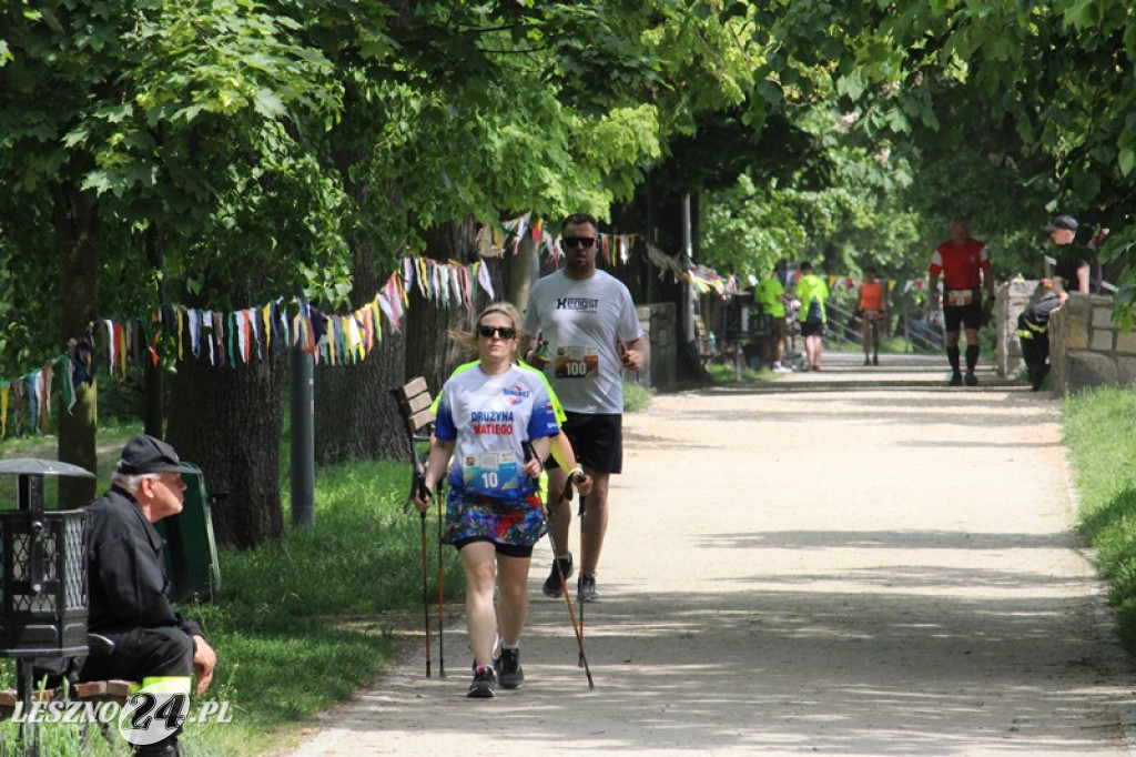 Leszno pierwsze było drugie w sztafecie biegowej