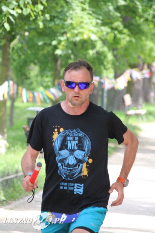 Leszno pierwsze było drugie w sztafecie biegowej