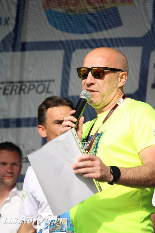 Leszno pierwsze było drugie w sztafecie biegowej