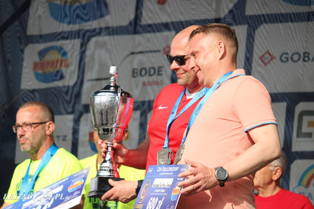 Leszno pierwsze było drugie w sztafecie biegowej