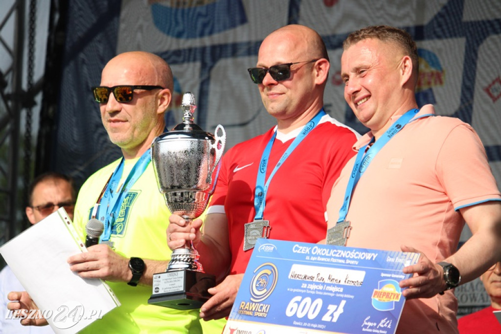 Leszno pierwsze było drugie w sztafecie biegowej