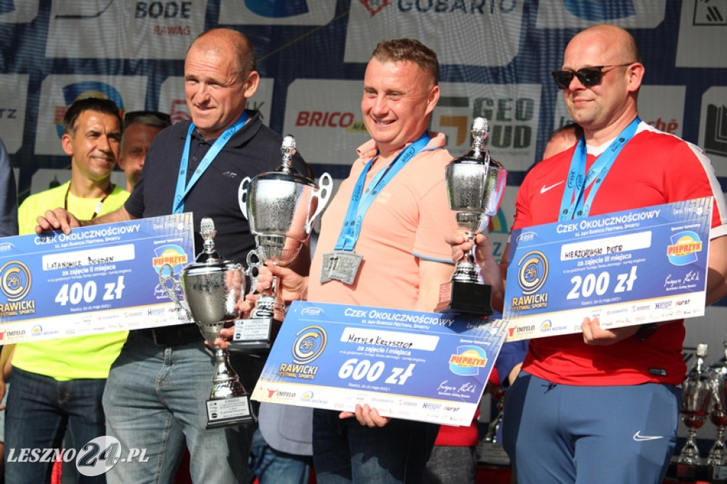 Leszno pierwsze było drugie w sztafecie biegowej