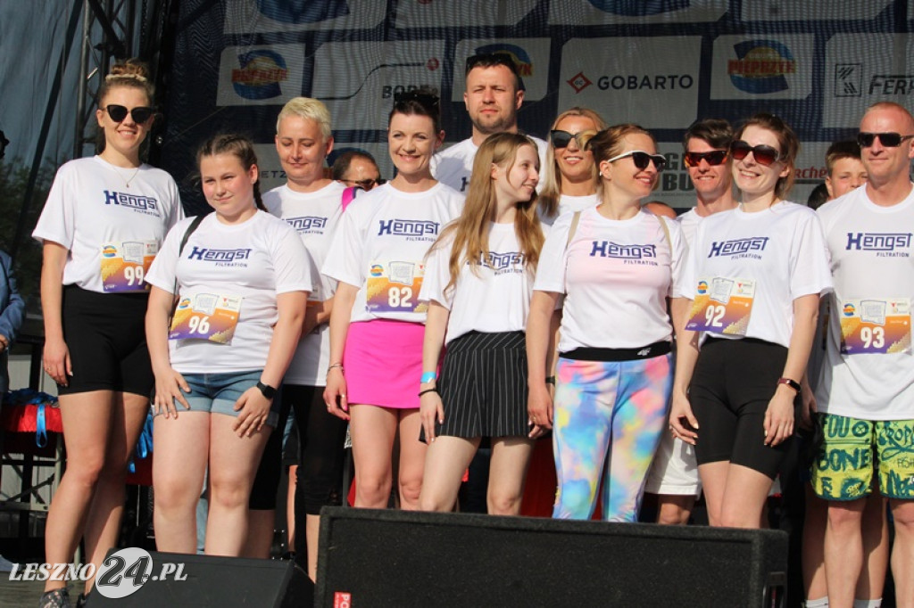 Leszno pierwsze było drugie w sztafecie biegowej