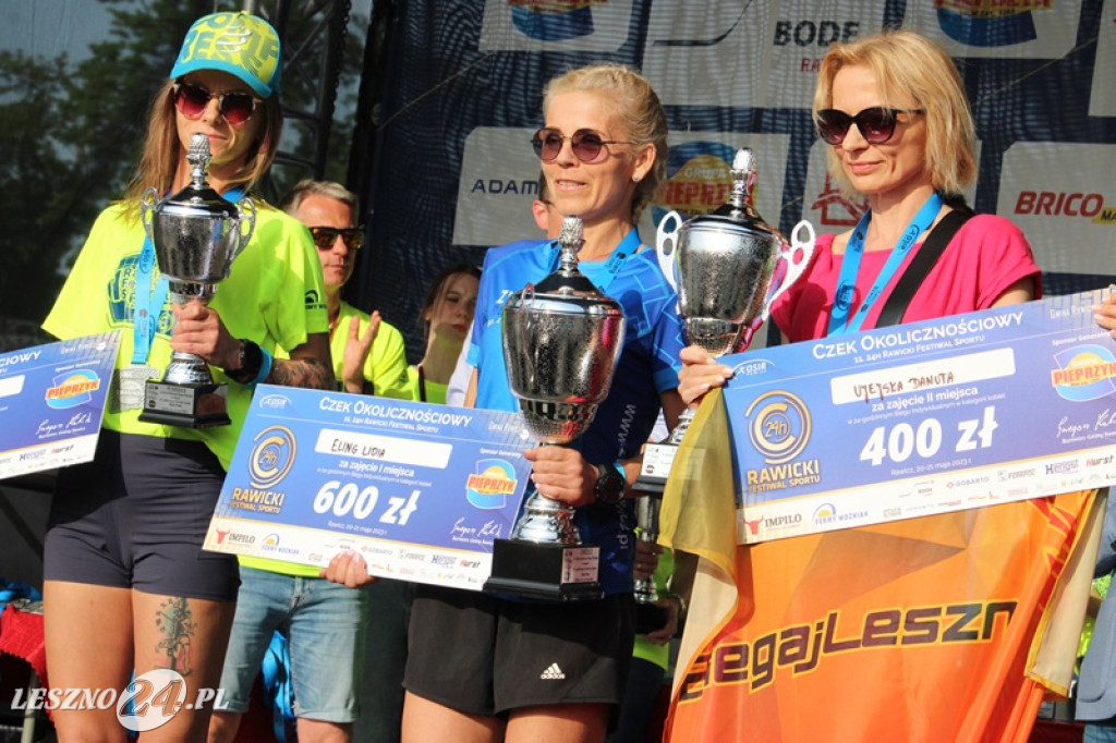Leszno pierwsze było drugie w sztafecie biegowej