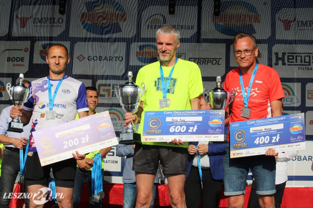 Leszno pierwsze było drugie w sztafecie biegowej