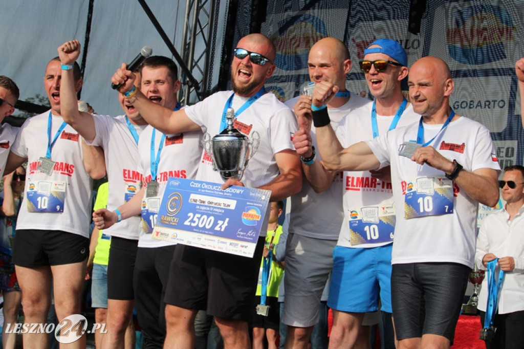 Leszno pierwsze było drugie w sztafecie biegowej