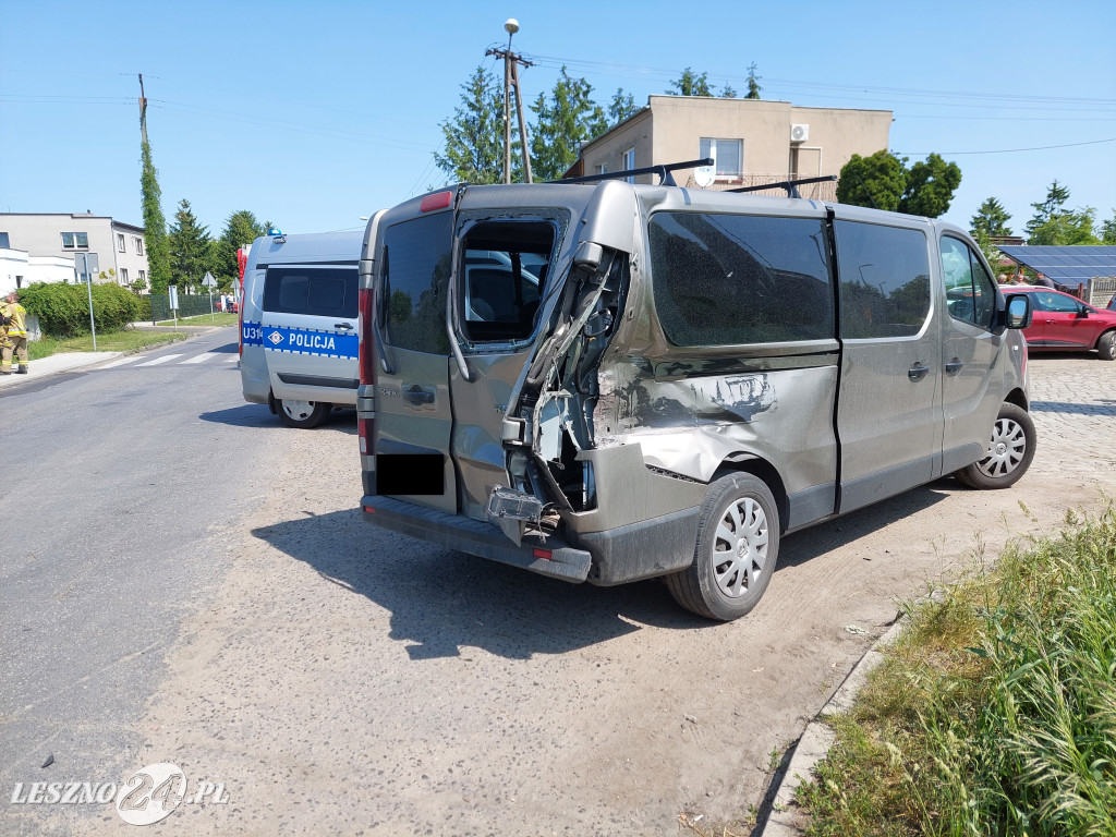 Wypadek na przejeździe w Lasocicach