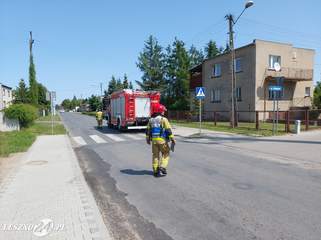 Wypadek na przejeździe w Lasocicach