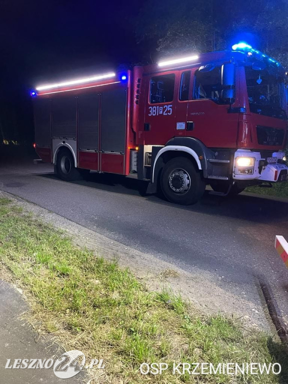 Od zwarcia całkowicie spaliło się auto