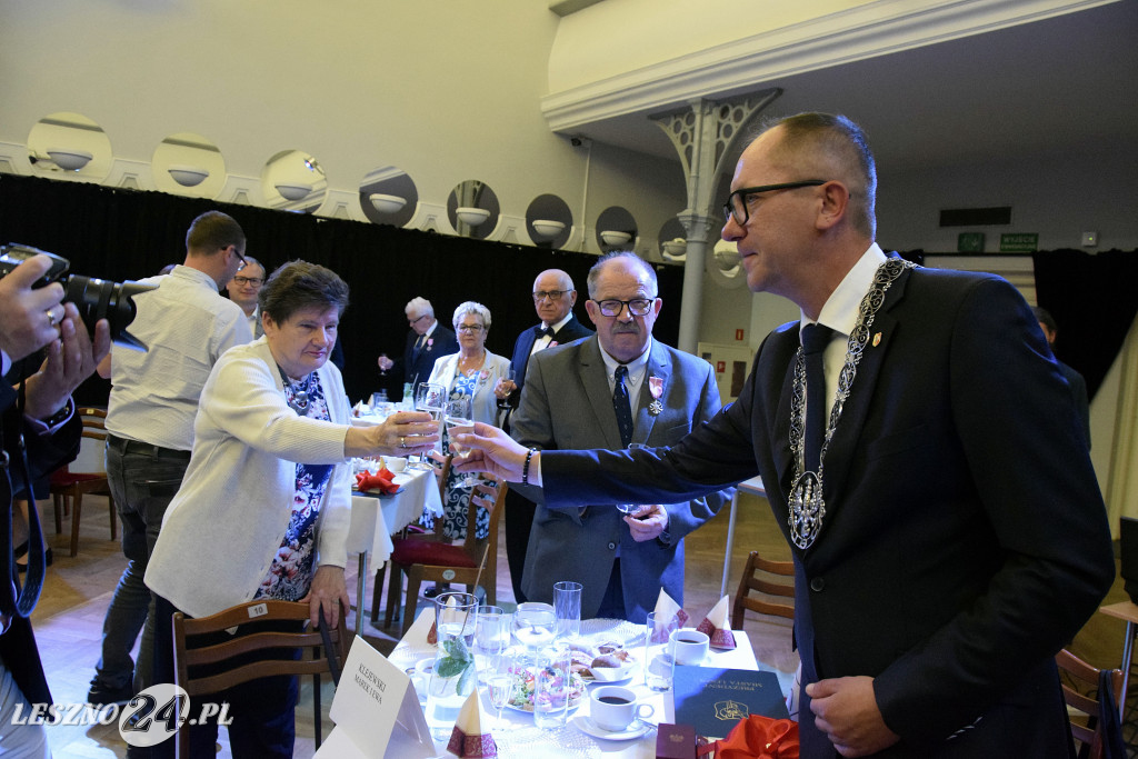 Złoci jubilaci u prezydenta