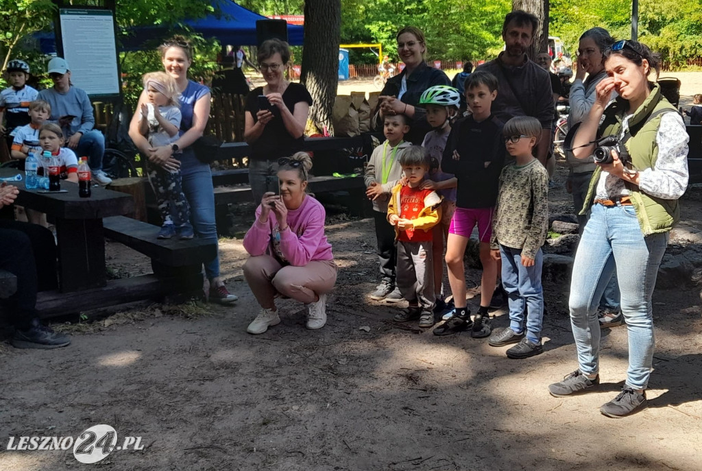 Zawody kolarskie MTB dla dzieci w Krzyżowcu
