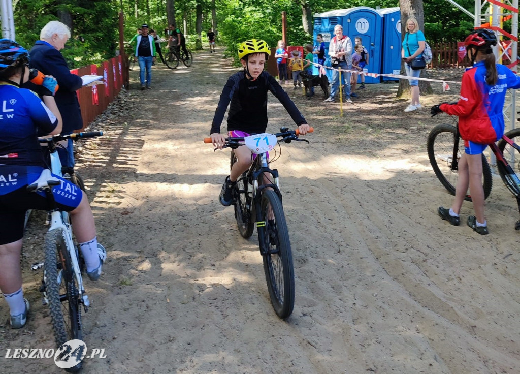 Zawody kolarskie MTB dla dzieci w Krzyżowcu