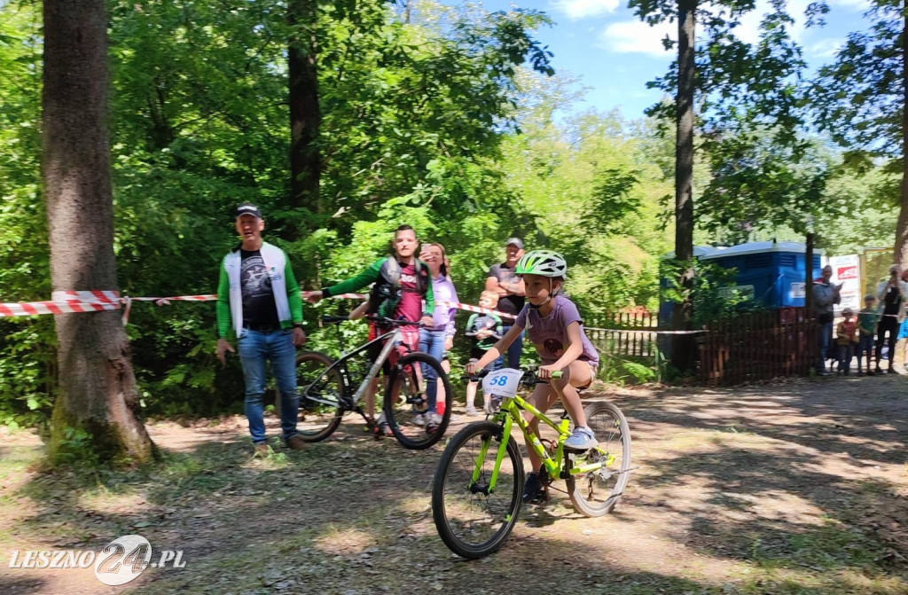Zawody kolarskie MTB dla dzieci w Krzyżowcu