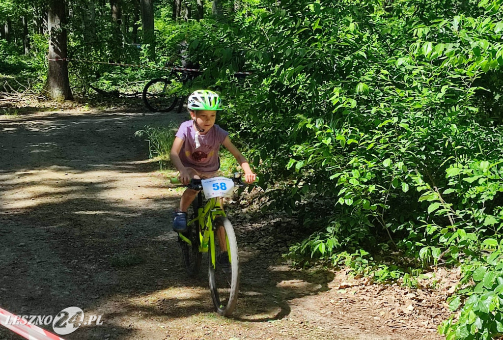 Zawody kolarskie MTB dla dzieci w Krzyżowcu