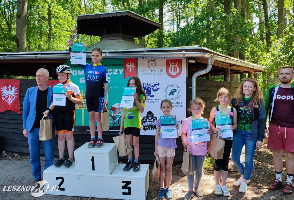 Zawody kolarskie MTB dla dzieci w Krzyżowcu