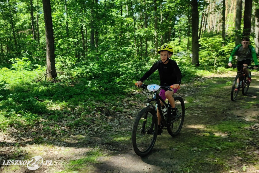 Zawody kolarskie MTB dla dzieci w Krzyżowcu