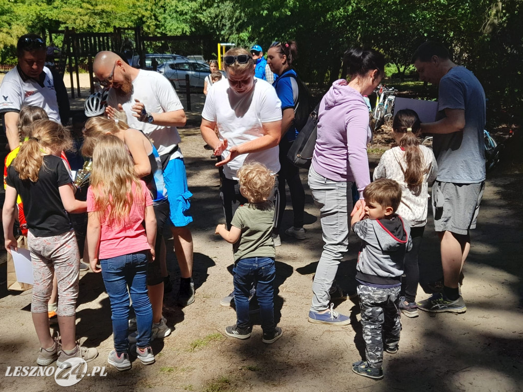 Zawody kolarskie MTB dla dzieci w Krzyżowcu