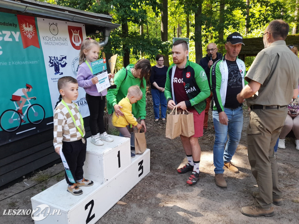 Zawody kolarskie MTB dla dzieci w Krzyżowcu