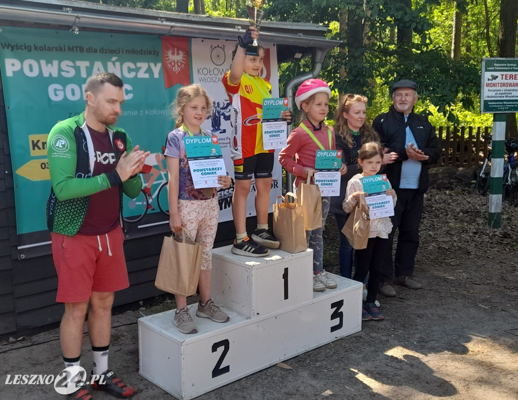 Zawody kolarskie MTB dla dzieci w Krzyżowcu
