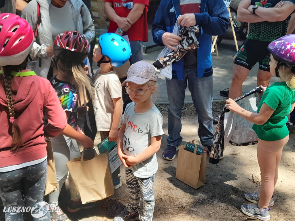 Zawody kolarskie MTB dla dzieci w Krzyżowcu