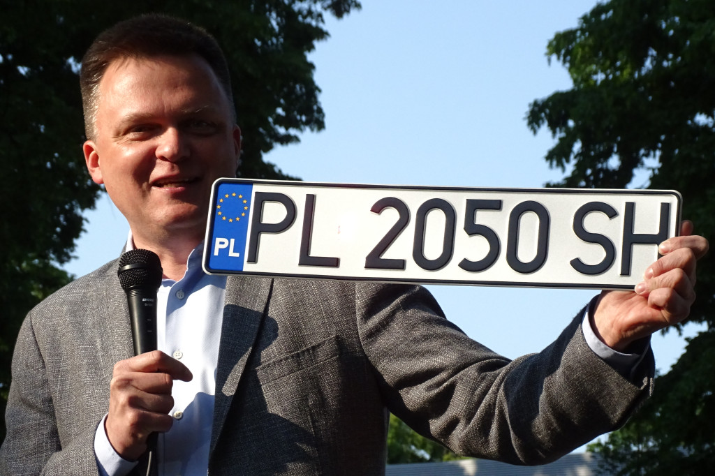 Szymon Hołownia w Lesznie