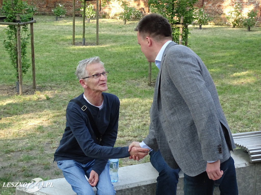Szymon Hołownia w Lesznie