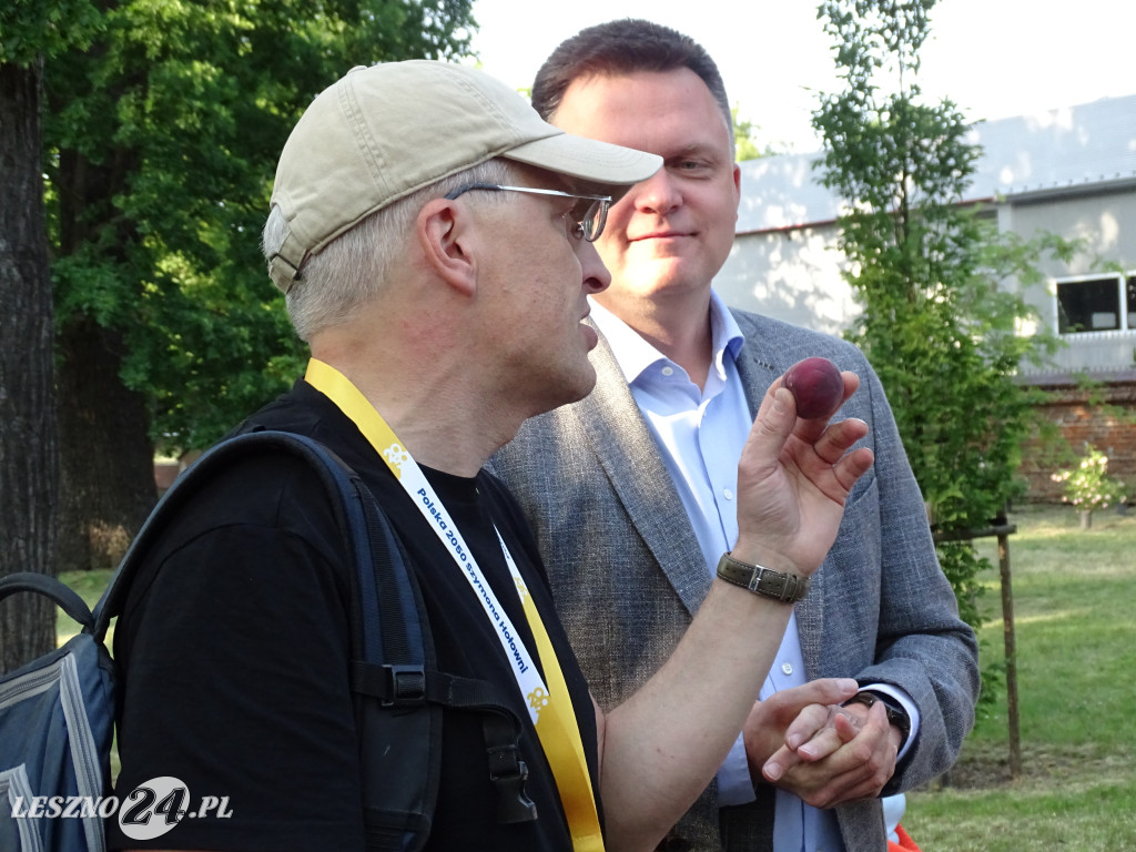 Szymon Hołownia w Lesznie