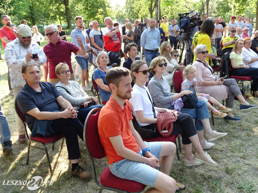 Szymon Hołownia w Lesznie