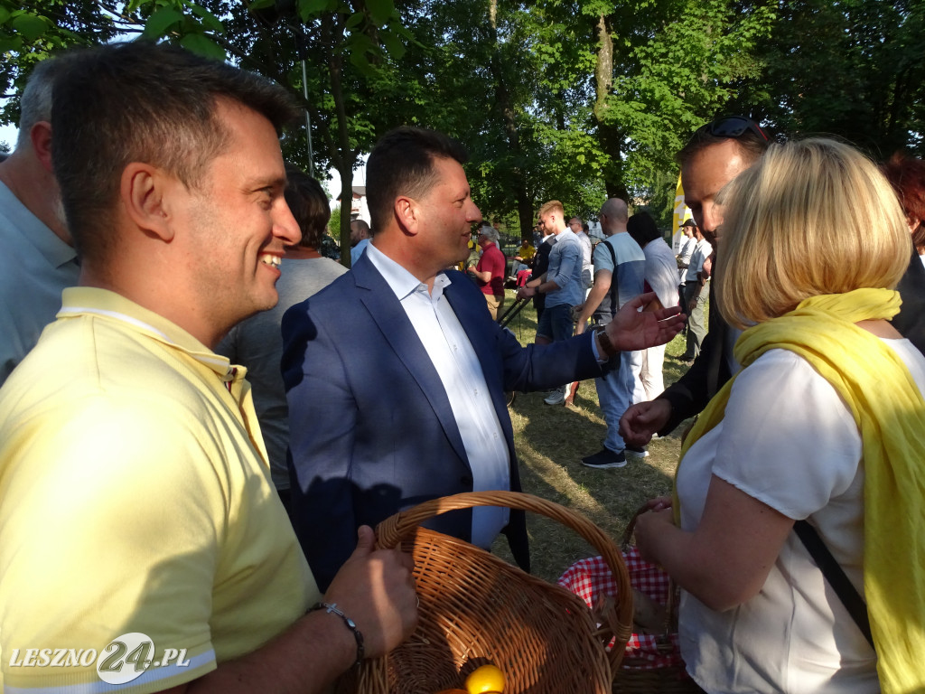 Szymon Hołownia w Lesznie