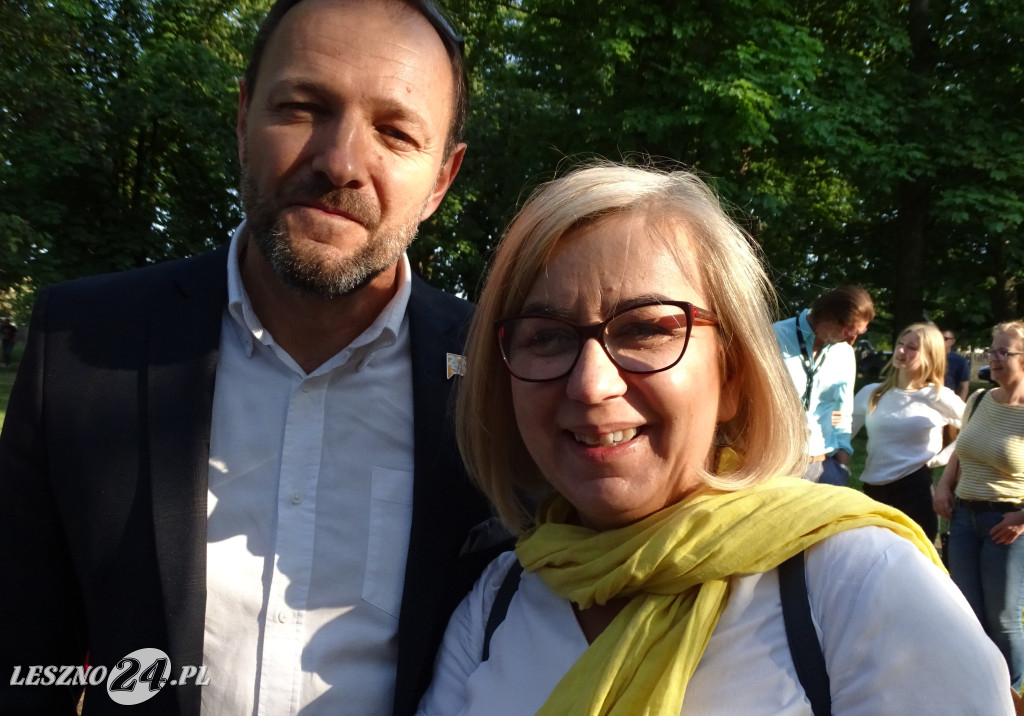 Szymon Hołownia w Lesznie