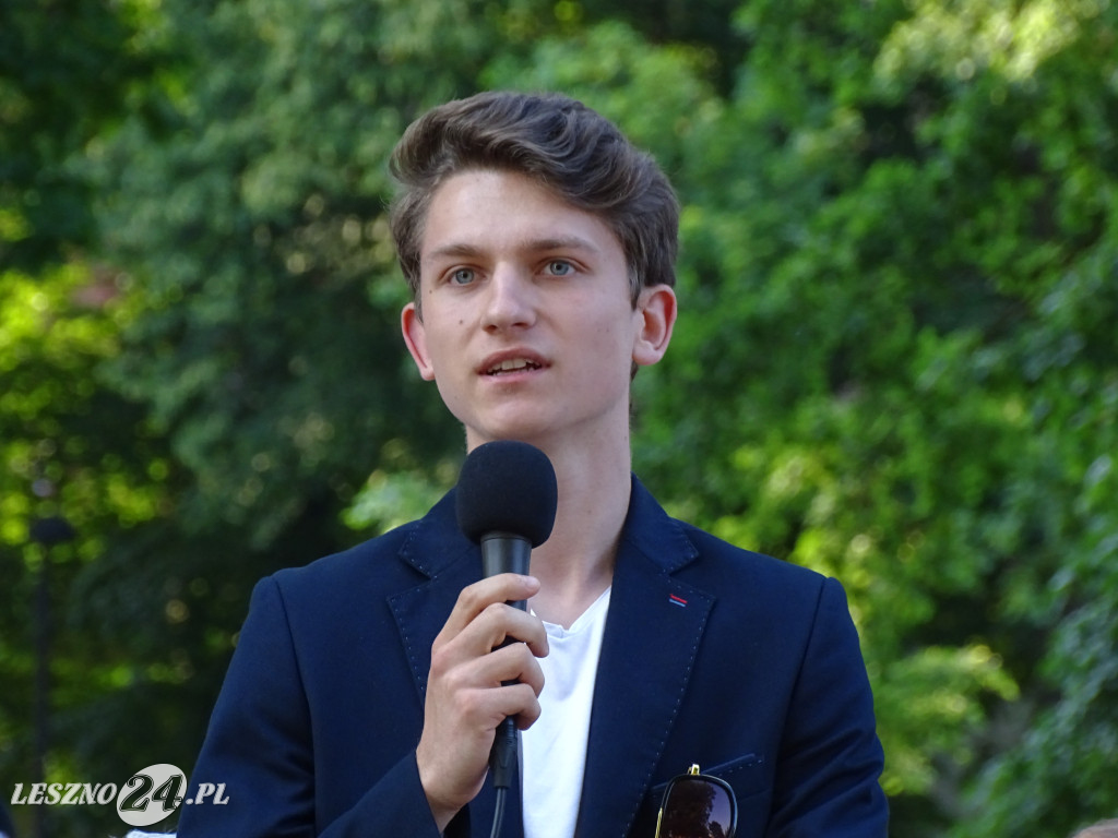 Szymon Hołownia w Lesznie