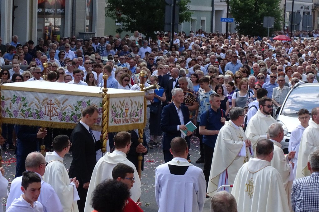 Procesja Bożego Ciała w Lesznie