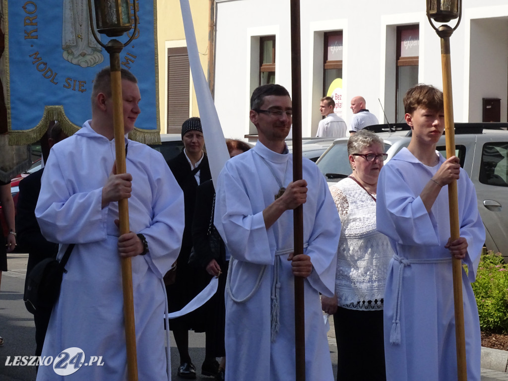 Procesja Bożego Ciała w Lesznie