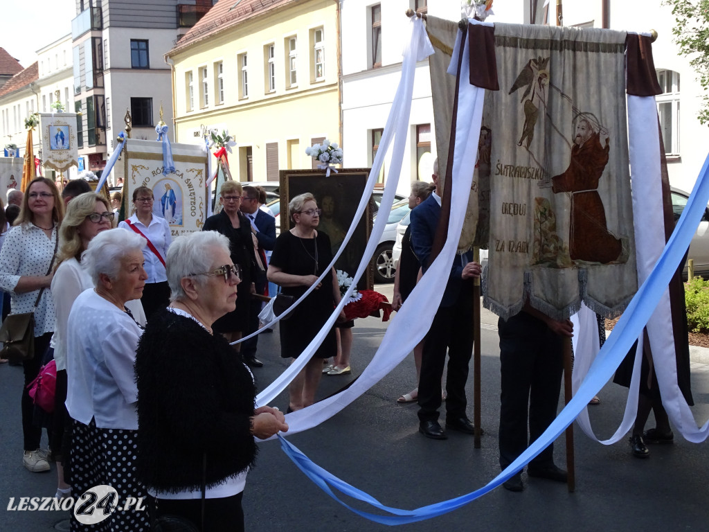 Procesja Bożego Ciała w Lesznie