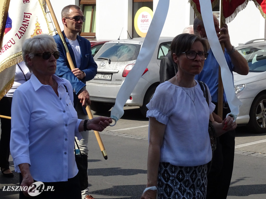 Procesja Bożego Ciała w Lesznie