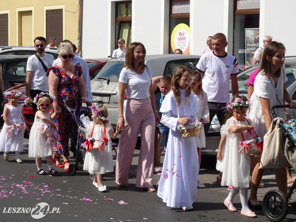 Procesja Bożego Ciała w Lesznie