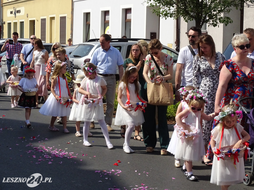 Procesja Bożego Ciała w Lesznie