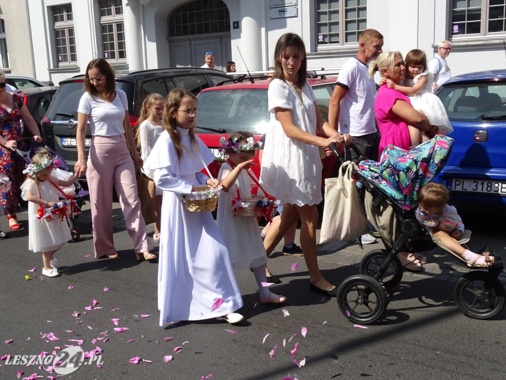 Procesja Bożego Ciała w Lesznie