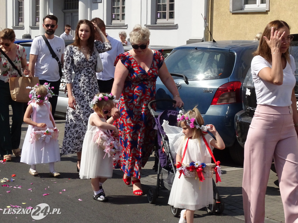 Procesja Bożego Ciała w Lesznie