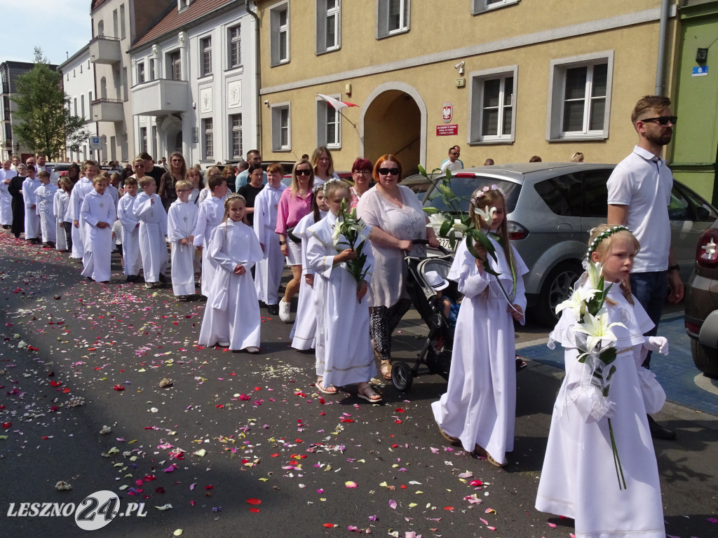 Procesja Bożego Ciała w Lesznie