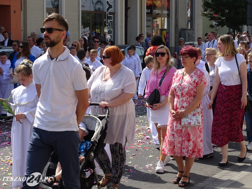 Procesja Bożego Ciała w Lesznie