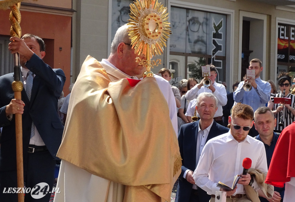Procesja Bożego Ciała w Lesznie