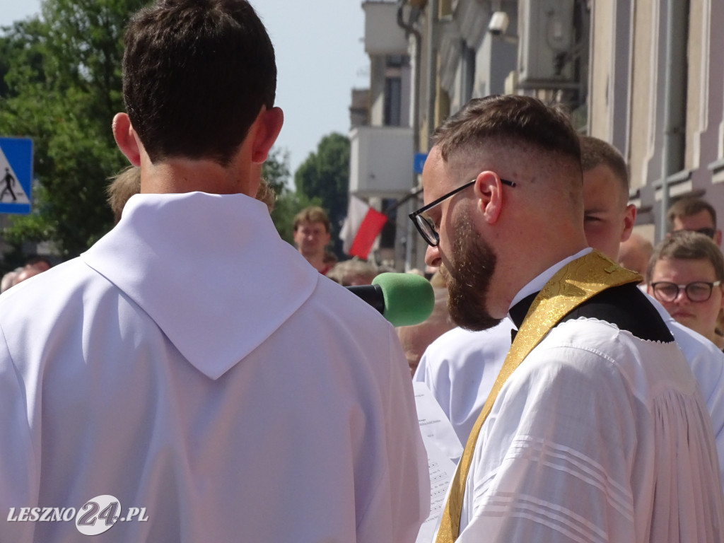 Procesja Bożego Ciała w Lesznie