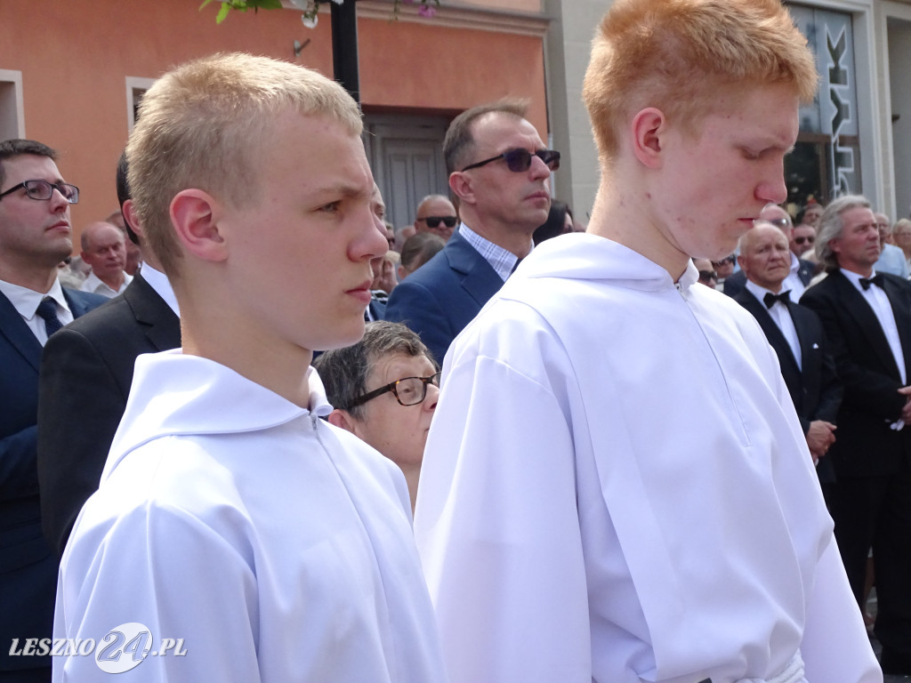 Procesja Bożego Ciała w Lesznie