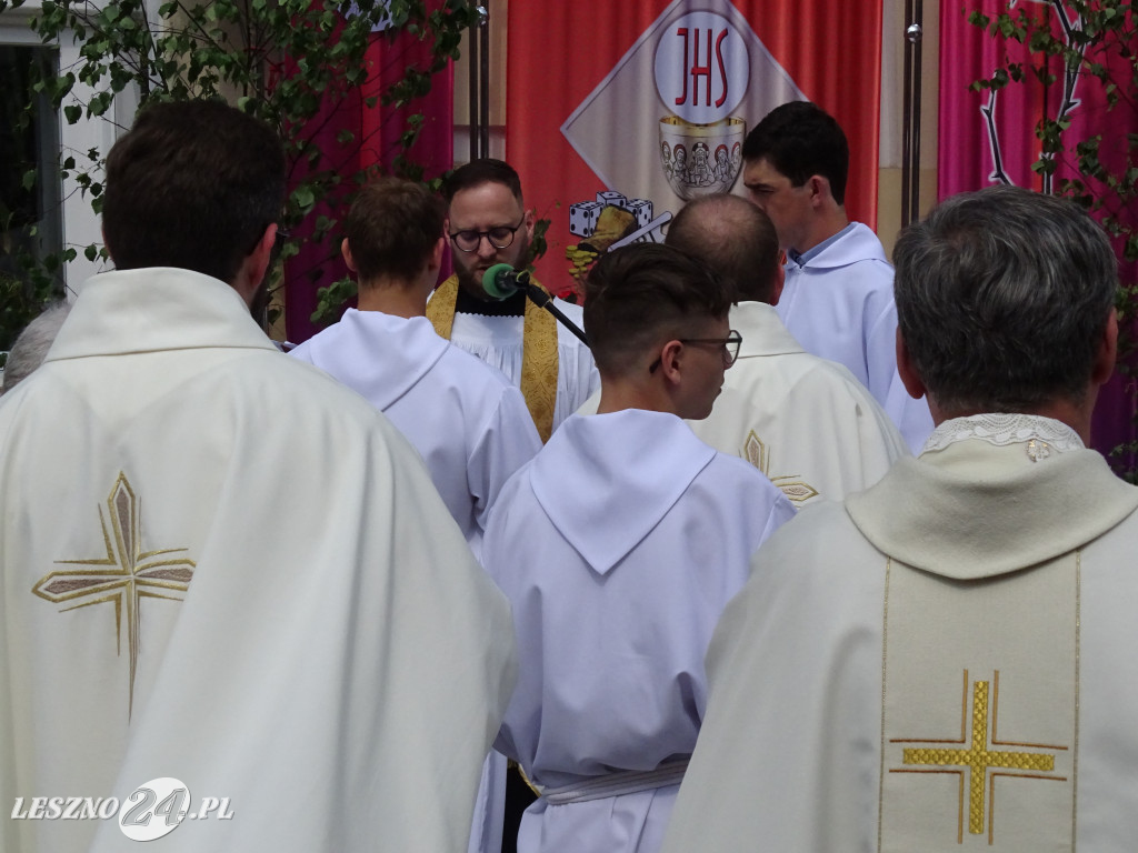 Procesja Bożego Ciała w Lesznie